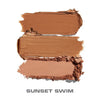 Morphe Cheek Thrills face trio Sunset Swim, imported from the UK