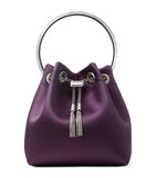 Jimmy Choo Bon Bon satin top-handle bag, UK version
