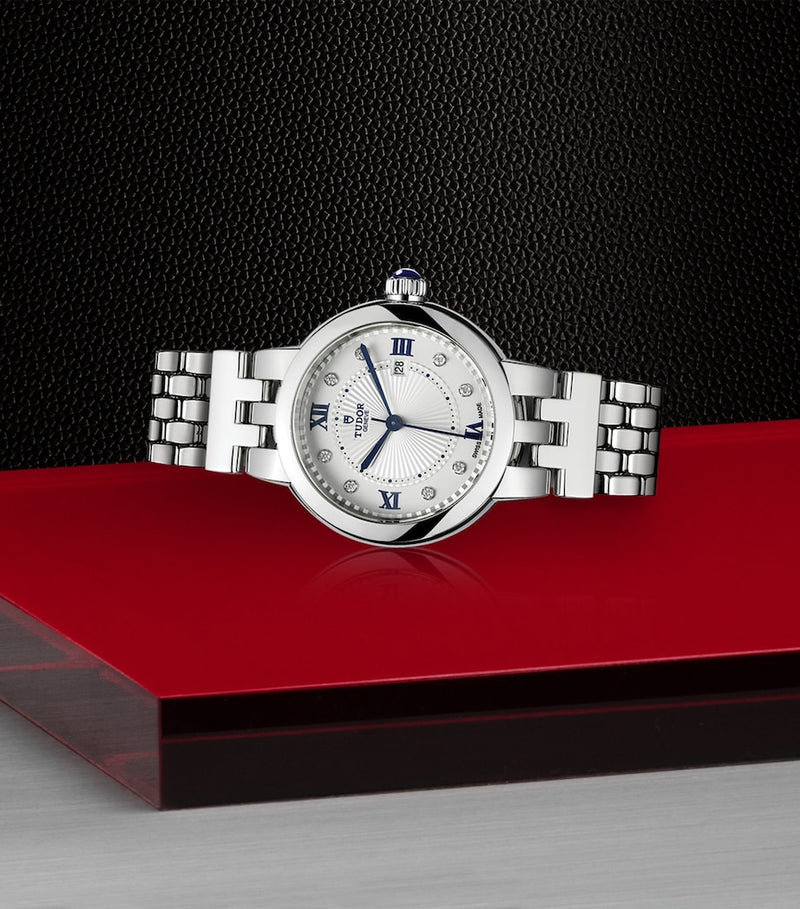 TUDOR Clair de Rose 30mm diamond watch (British brand)