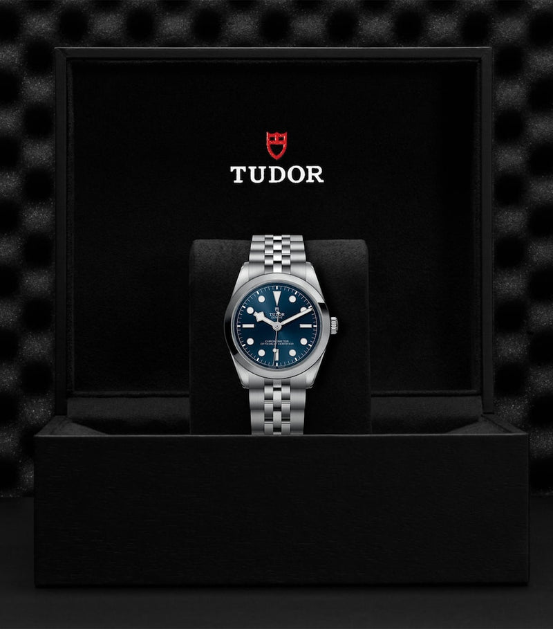 TUDOR Black Bay One stainless steel watch 36mm - British product