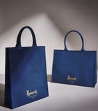 Harrods Large Cotton Logo Tote Bag, UK version