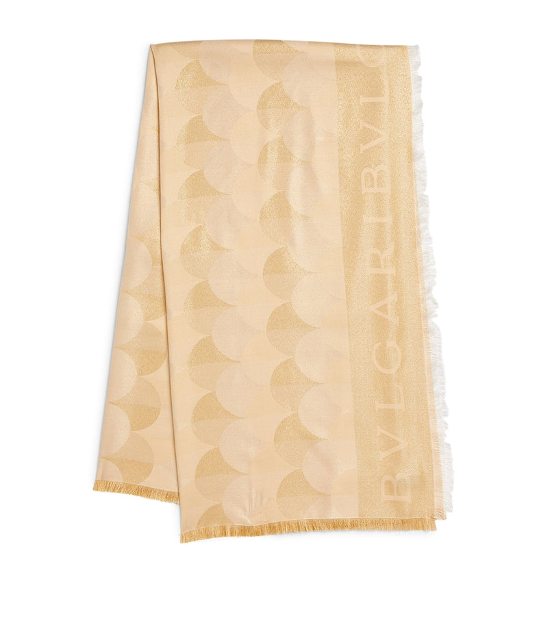 Bvlgari Silk Diva Scarf 130cm by 130cm, UK version