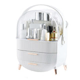 Livingandhome Dustproof Makeup Storage with Handle 37cm High, UK version