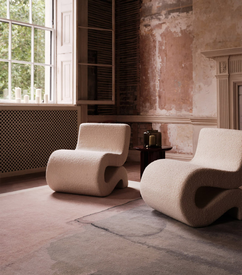 The Rug Company Maya Opal Wool-Nettle Rug 2.74m x 1.83m (British brand)