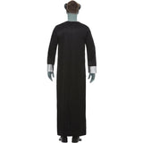 Smiffys adult alien costume blue robe with EVA mask, UK version
