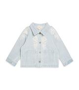Harrods Louise Misha Embroidered Rafaela Children's Denim Jacket 4-12 Years- Buy online at McGrocer