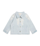 Louise Misha Rafaela embroidered denim jacket for ages 4-12, UK version