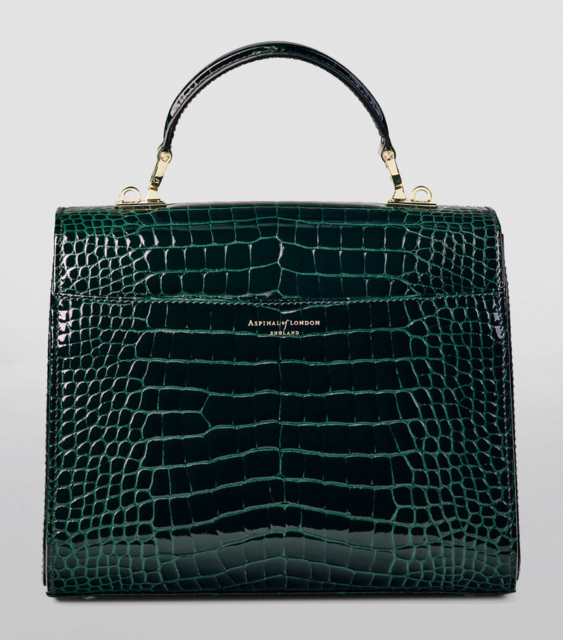 Aspinal of London Mayfair top-handle bag Italian leather (British brand)