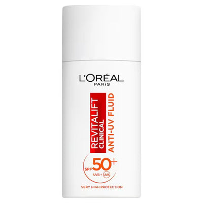 Superdrug L'Oreal Paris Revitalift Clinical Vitamin C SPF 50+ Fluid 50ml- Buy online at McGrocer