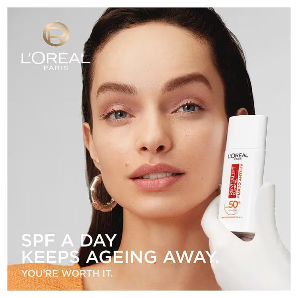 L'Oreal Paris Vitamin C UV Fluid SPF 50+ 50ml, UK version
