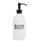 Anya Hindmarch bone china hand and body wash dispenser set - British product