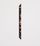 Dolce&Gabbana silk floral skinny scarf, imported from the UK