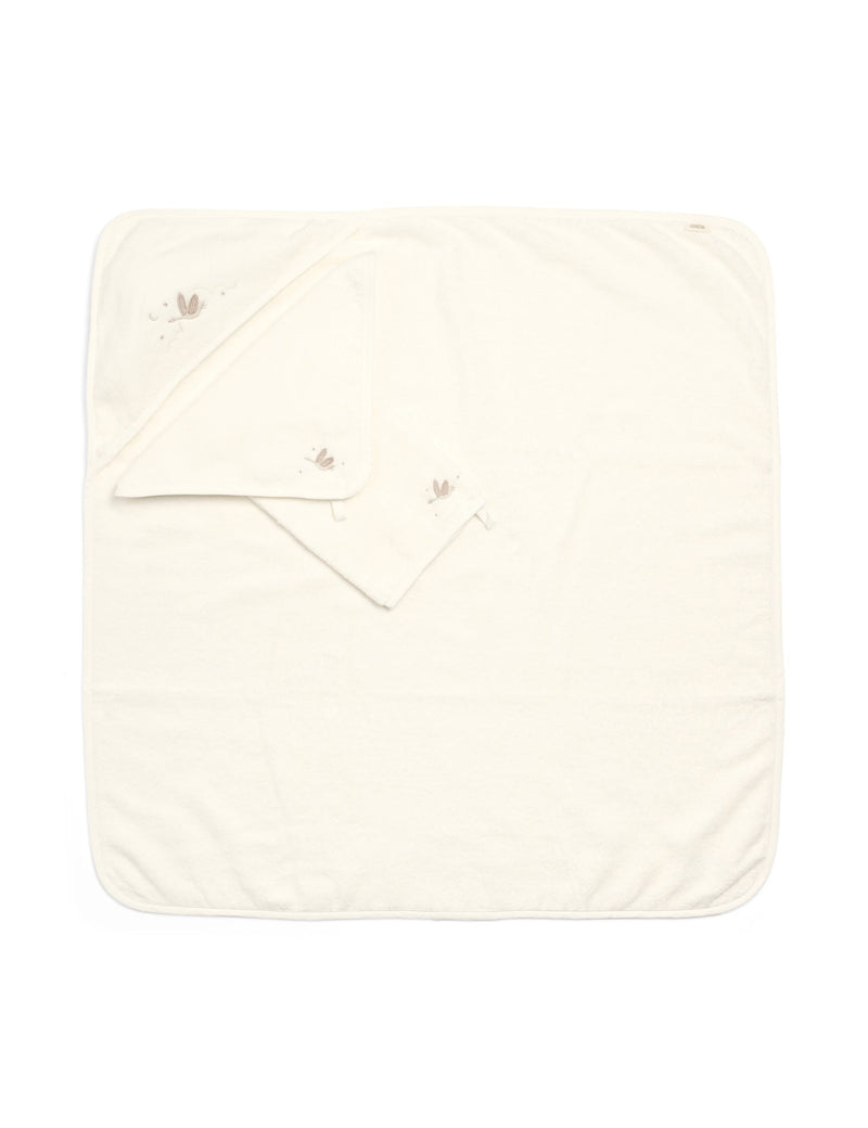 Mamas & Papas 3pc pure cotton baby towel set, imported from the UK