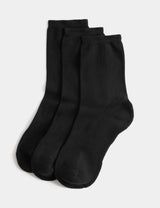 M&S M&S 3pk Thermal Ankle High Socks- Buy online at McGrocer
