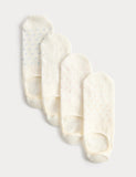 M&S patterned invisible trainer liners 4-pack, UK version