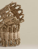 M&S rattan flower napkin rings, pack of 4, UK version