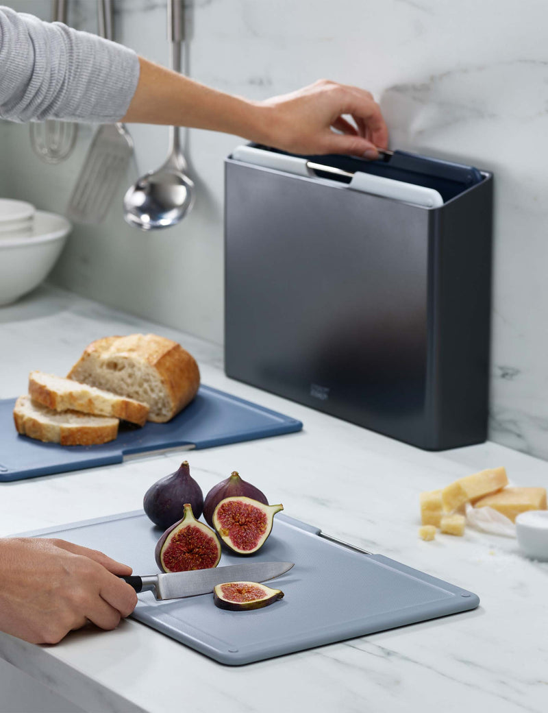 Joseph Joseph Folio 4 piece chopping board set, imported from the UK