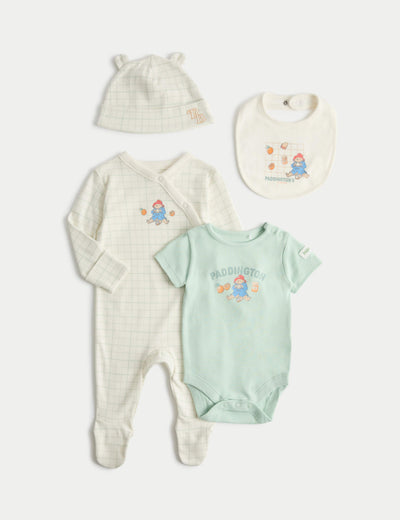 M&S Paddington 4 Piece Baby Starter Set (0-12 Months)- Buy online at McGrocer