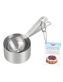 Tala 4-piece stainless steel measuring cups set, UK version