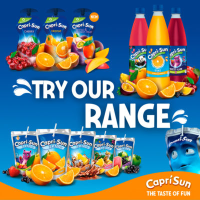 Capri-Sun Tropical Party Pack 20 pouches 200ml each - British product