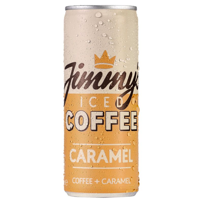 Jimmy's Iced Coffee caramel iced coffee 250ml, UK version