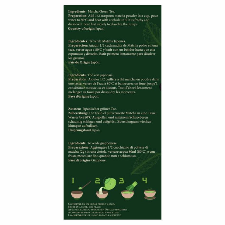 Cafe Guilis ceremonial grade matcha powder 200g - British product