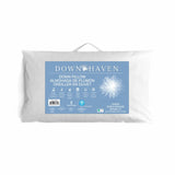 Down Haven duck down and feather pillow 50x71 cm, imported from the UK