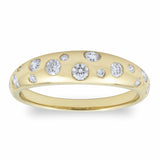 Costco UK Costco 0.40ctw Round Brilliant Cut Diamond Ring 14ct Yellow Gold Size N- Buy online at McGrocer
