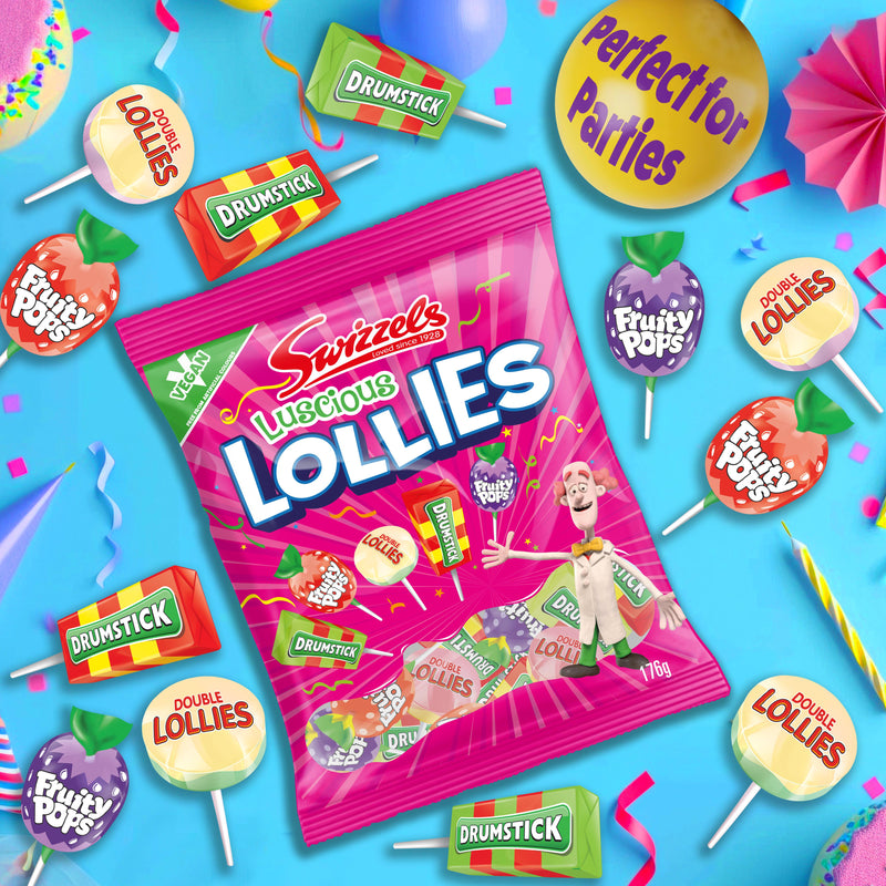 Swizzels assorted lollies 176g - British product