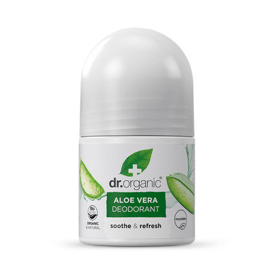Dr Organic Aloe Vera Deodorant Roll-On 50ml