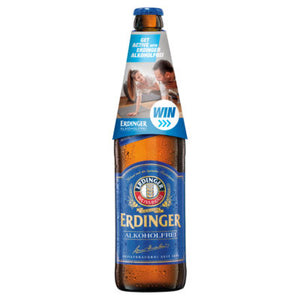 Erdinger Alkoholfrei Low Alcohol Wheat Beer Bottle