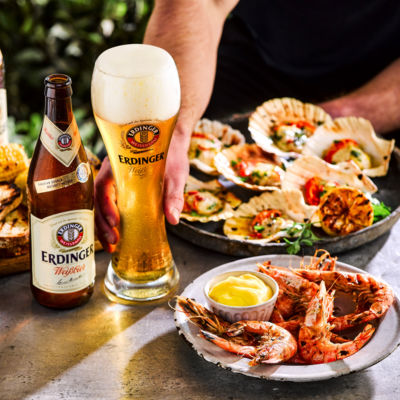Erdinger Weissbier Classic Wheat Beer 500ml - British product