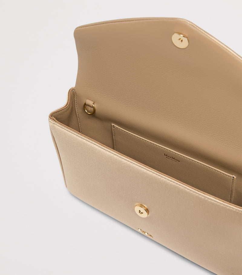 Max Mara satin clutch bag, imported from the UK