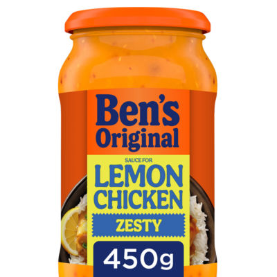 ASDA Ben's Original Lemon Chicken Sauce Cooking Sauce 450g- Buy online at McGrocer