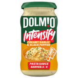 ASDA Dolmio Intensify Pasta Sauce Mild Creamy Garlic & Black Pepper 390g- Buy online at McGrocer