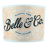 Belle & Co Alcohol-Free Sparkling Rosé 75cl, imported from the UK