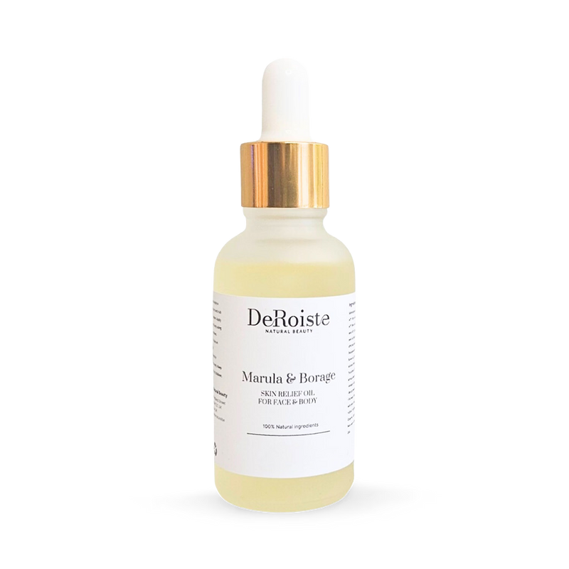 Marula & Borage Skin Relief Oil, British brand