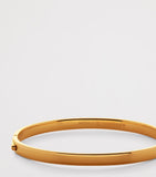 Monica Vinader gold vermeil essential bangle jewelry - British product