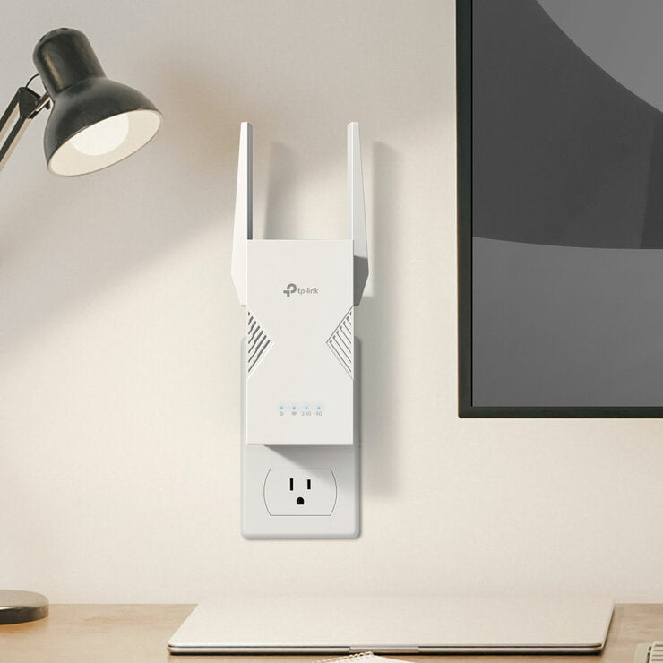 TP-Link RE235BE dual-band WiFi 7 range extender (British brand)