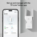 TP-Link RE235BE dual-band WiFi 7 range extender (British brand)