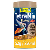Tetra TetraMin Flakes tropical fish food 52g (British brand)