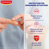 Elastoplast Extra Tough Waterproof Fabric Plasters 12 pack - British product