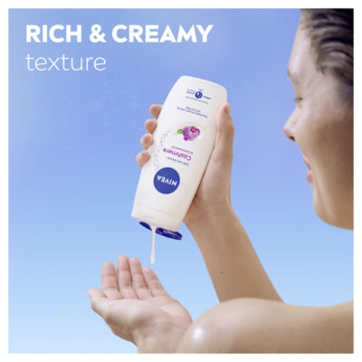 Nivea Shower Cream Cashmere & Cotton 250ML, imported from the UK