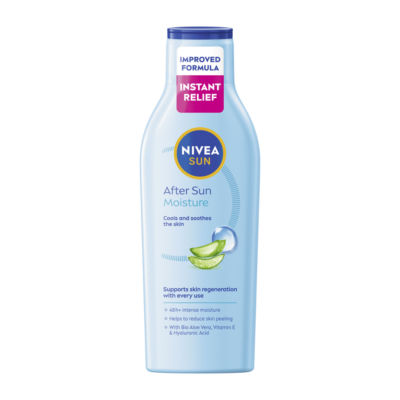 Nivea aftersun moisture lotion 200ml, imported from the UK