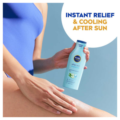 Nivea After Sun Moisture Lotion 400ml, imported from the UK