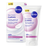 ASDA Nivea Caring Day Face Cream SPF15 50ml- Buy online at McGrocer