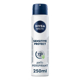 ASDA Nivea Men 72h Sensitive Protect Anti-Perspirant Deodorant Spray 250ml- Buy online at McGrocer