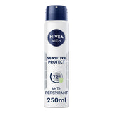 ASDA Nivea Men 72h Sensitive Protect Anti-Perspirant Deodorant Spray 250ml- Buy online at McGrocer
