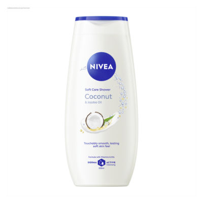 Nivea Coconut & Jojoba Oil Shower Cream 250ml, imported from the UK