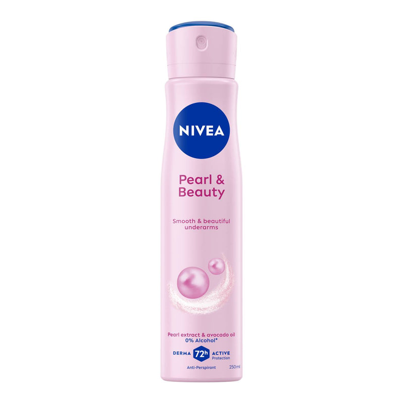 Nivea Pearl Beauty anti-perspirant spray 250ml - British product